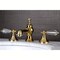 Kingston Brass KC7062WLL 8" Widespread Bathroom Faucet, Polished Brass KC7062WLL - alternate 2